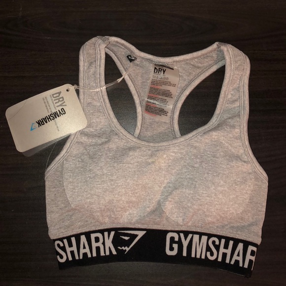Gymshark Other - Flex Sports Bra- Light Grey Marl/Black